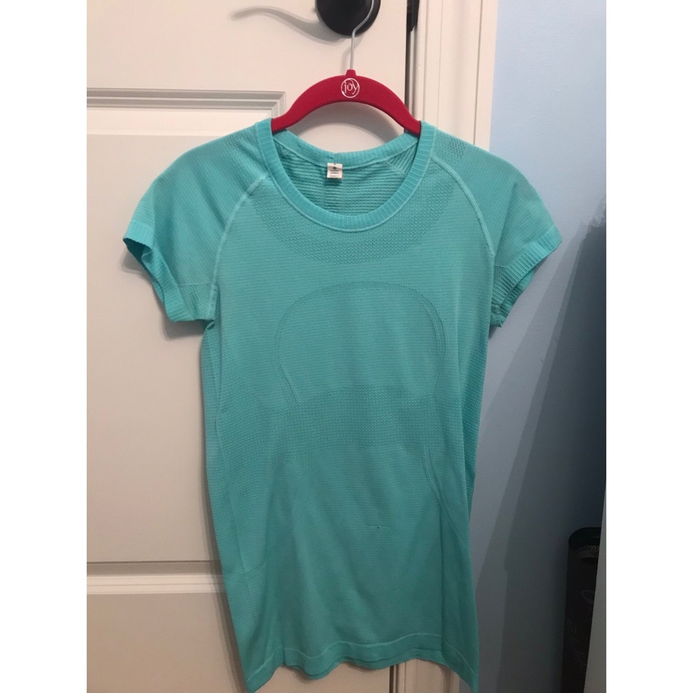 Lululemon Aqua Blue Tee